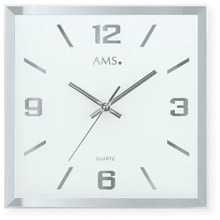 AMS Quarz-Wanduhr W9324