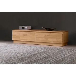 Home Affaire Lowboard 140 cm Beige Holz