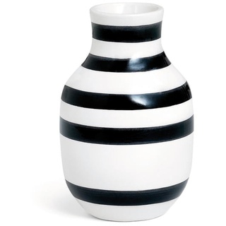 Kähler Design - Omaggio Vase H 12,5 cm, schwarz