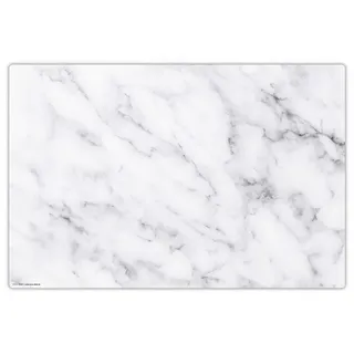 cover-your-desk Schreibtischunterlage für Kinder und Erwachsene Prachtvoller Weißer Marmor, aus hochwertigem Vinyl , 60 x 40 cm