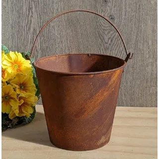 terracotta-toepfe-de Eimer Ø 20 x 18 cm Rot