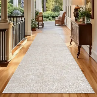 Teppich Läufer Lang Waschbarer Kurzflor Teppichläufer Flur 40 x 60 cm Küchenmatte rutschfest Küchenläufer Flur Teppich Wohnzimmerteppich Eingangsbereich Läufer Teppich für Bettvorleger Schlafzimmer