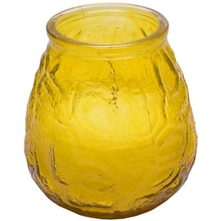 METRO Professional Citronella-Kerze, Paraffin, Ø 10 x 10.5 cm, Leuchtdauer von 48 Stunden, gelb