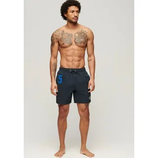 Superdry Badeshorts SD-VINTAGE POLO 17" SWIM SHORT blau S