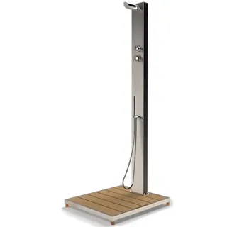 Ideal Eichenwald Modell 70 Gartendusche Malta sandfarbig