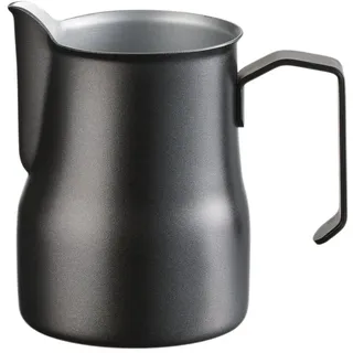 Stalgast Milchkännchen aus Edelstahl, emailliert, schwarz, 0,35 L
