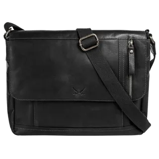 Sansibar Messenger echt Leder in schwarz | Gr.: onesize