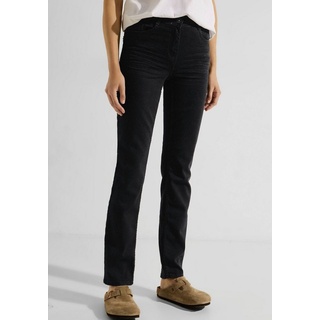 Cecil Slim-fit-Jeans im Style Toronto schwarz 27