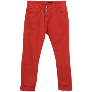 Please Damen Jeans Hose P 78A P78A beige rosa lila braun rot gelb Khaki grün blau grau Blue Denim schwarz Weiss orange weinrot beige rosa lila braun rot gelb Khaki grün blau grau Blue Denim - M