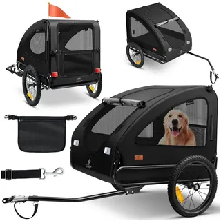 Kesser Boxer 2-in-1 Hundebuggy schwarz
