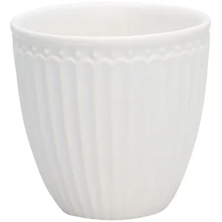 GREENGATE Kaffeetasse Mini Latte Cup Alice 0,1 l Weiß