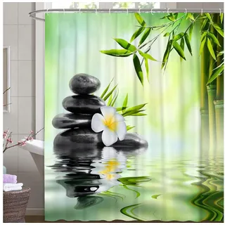 M&W DAS DESIGN Duschvorhang 180x200cm Shower curtains Anti schimmel Waschbar Breite 240 cm 240 cm x 200 cm