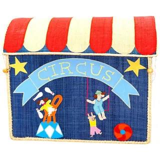 Rice - Kinderkorbtaschen Zirkus 3er Pack / 3 Toy Baskets - Circus Theme - NEU