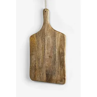 Next Servierbrett Logan Servierplatte – großes Servierbrett, Holz, (1-St) braun