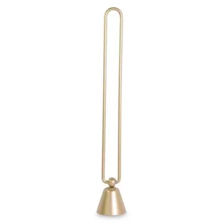 Riffelmacher 11995 - Kerzenlöscher, champagner matt, aus Metall, Flammenlöscher für Kerzen, Gesteck, Kranz, Weihnachten, Advent, Alltag
