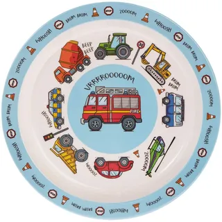 Lesser & Pavey Little Stars Teller mit Einhorn-Motiv, multi, 21.5 x 21.5 x 2cm