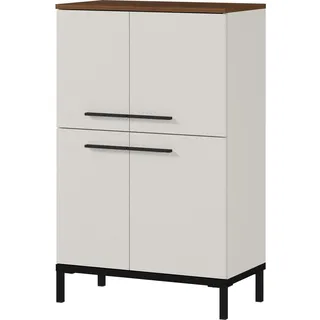 Germania Yonkers Badkommode 60 x 97 x 34 cm Kaschmir/Nussbaum