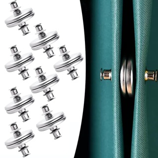 Magnete Für Vorhänge, Magnetischer Verschluss, Magnetische Raffhalter, Magnetischer Vorhang, Vorhangzubehör, Duschvorhangmagnete zum, für Füllen der Lichtlücke im Vorhang (8)