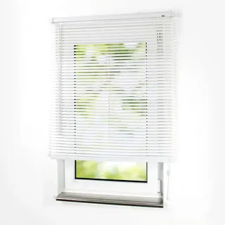 PVC-Jalousie 60 x 160cm weiß Kunststoffjalousie Rollo Schalusie