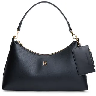Tommy Hilfiger TH ICON SHOULDER BAG Schultertasche Kunstleder Black
