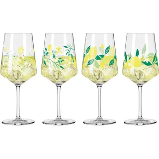 Ritzenhoff & Breker Ritzenhoff Aperitif-Glas SOMMERTAU F24 Limoncello Hugo 4er Set Inhalt je 544 ml,