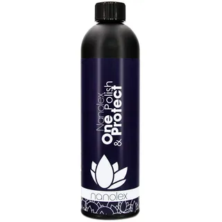 Nanolex One Polish & Protect Politur Schleif-Politur, Schleif-Paste, Versiegelung für Autolacke, Polier-Paste Auto entfernt Kratzer, silikonfreier Lack-Reiniger (750ml)