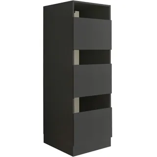Bega BBK Wäscheschrank 68 x 50 x 162 cm Anthrazit Holzwerkstoff