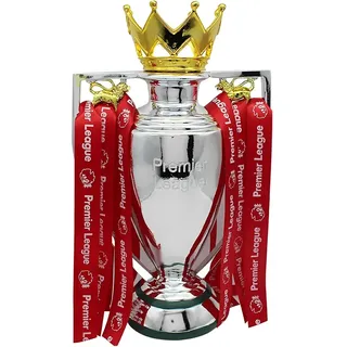JHRFU Englischen Fußball League Trophäe Premier Champions Trophäen Dekoration Für Bar Büro Zuhause Schreibtisch Geschenk Für Fans,32cm/12.6inch