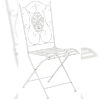 CLP Sibell Gartenstuhl 42 x 49 x 91,5 cm weiß