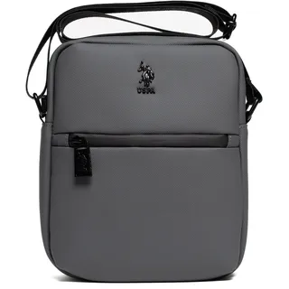 Umhängetasche U.S. POLO ASSN. "ARROWHEAD CROSSBODY Unisex", Damen, Gr. B/H/T: 27cm x 6cm x 27cm onesize, grau, Polyester, Taschen Umhängetasche, Umhängtasche unisex, Crossbody Bag, Festival, Konzert, Outdoor, Sale