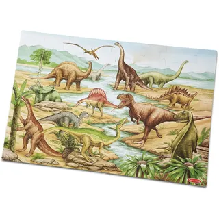 Melissa & Doug 10421 & Doug Fußbodenpuzzle - Dinosaurier (48 Teile)