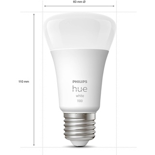 Philips Hue White 9,5 W E27 3er Starter-Kit