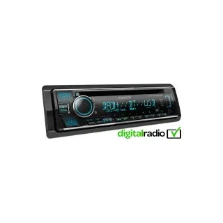 Kenwood KDC-BT760DAB CD/USB-Receiver mit Bluetooth, Digitalradio DAB+ & Amazo...