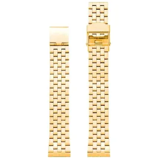 Komono Strap 16 Estate (16 mm, Edelstahl, Leder), Uhrenarmband, Gold