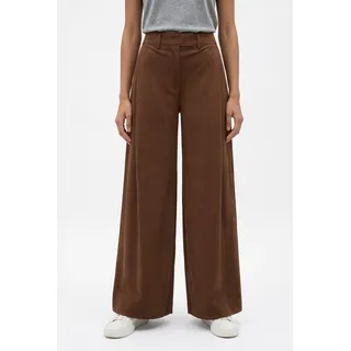 Boss Takora Premium Wide Leg Hosen Braun 38