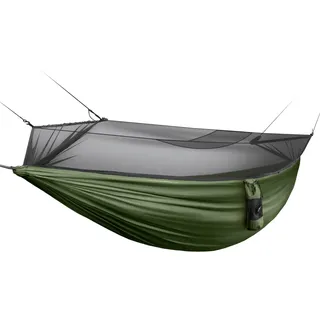 Night Cat Hängematte Outdoor mit Moskitonetz: Camping Hammock Leicht 1 Person für Reisen Abenteuer Trekking und Draußen