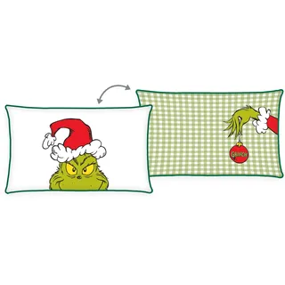 Herding Grinch Soft Velboa Kissen 30 x 50 cm Mehrfarbig