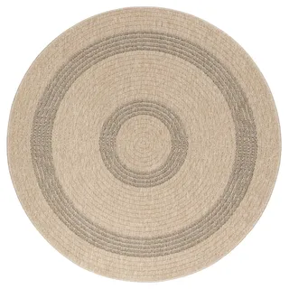 Ayyildiz Outdoor-Teppich Comilla 886 Schwarz 120 cm x 120 cm