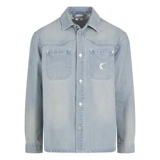 Karl Kani Langarmhemd Karl Kani Og K Western Denim Overshirt (1-tlg) XL