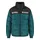 Jacke smaragd/schwarz/weiß XL