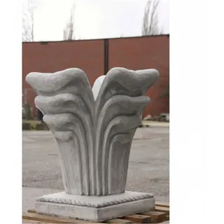 GROßE AMPHORE aus STEINGUSS VASE BEPFLANZBAR PFLANZVASE GARTEN DEKO NEU JA-031