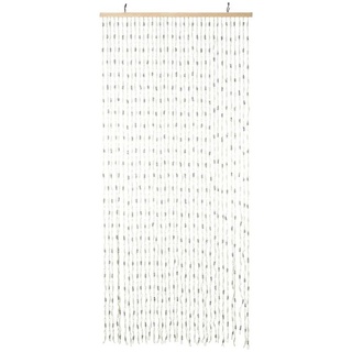 H&S Collection Insektenschutz-Vorhang Türvorhang 90x200 cm Bambus Mehrfarbig