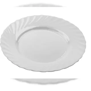 Arcoroc Teller Trianon Weiß 24.5 cm Weiß Hartglas 1 Stück