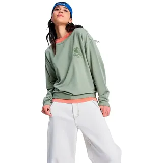 Roxy Surfing By Moonlight Hoodie Oil Green L