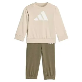 adidas Essentials Jogginganzug Kleinkinder - beige/braun - 86