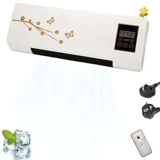 WXPXYBF Tragbare Mini-Wandklimaanlage mit leiser, schneller Kühl- und Heizfunktion, Keine Installation erforderlich, Split-Max-Design