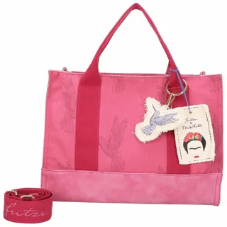 Fritzi aus Preußen Fritzi x Frida Kahlo Tote Bag Limited Kolibri Canvas Pinki/Lila
