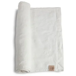 LOVELY LINEN Tischläufer Linen Lovely Tischläufer Leinen off-white 47 x 150 cm, LOVELY 47X150 OFF-WHITE L40xB23xH0,5CM bunt|weiß