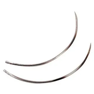 Chirurgische Nähnadeln - Ø 1,2 mm - Länge 60 mm - Größe 5 - VE 12 Stück - Preis per VE