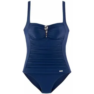 LASCANA Badeanzug Damen marine Gr.42 Cup B